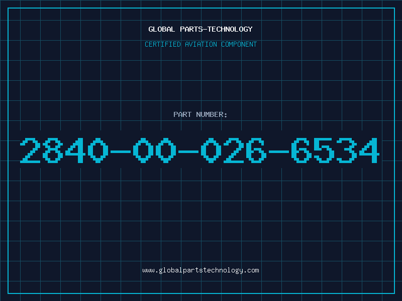 Aviation Part 2840-00-026-6534