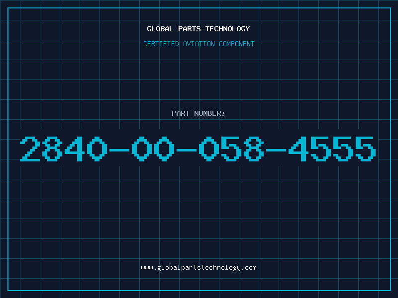 Aviation Part 2840-00-058-4555