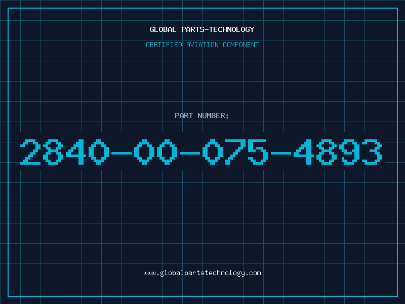 Aviation Part 2840-00-075-4893