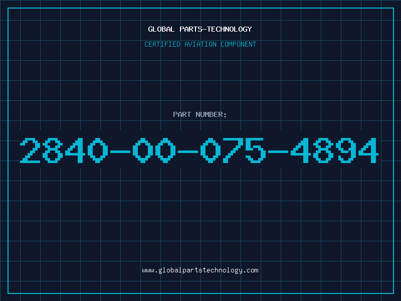 Aviation Part 2840-00-075-4894
