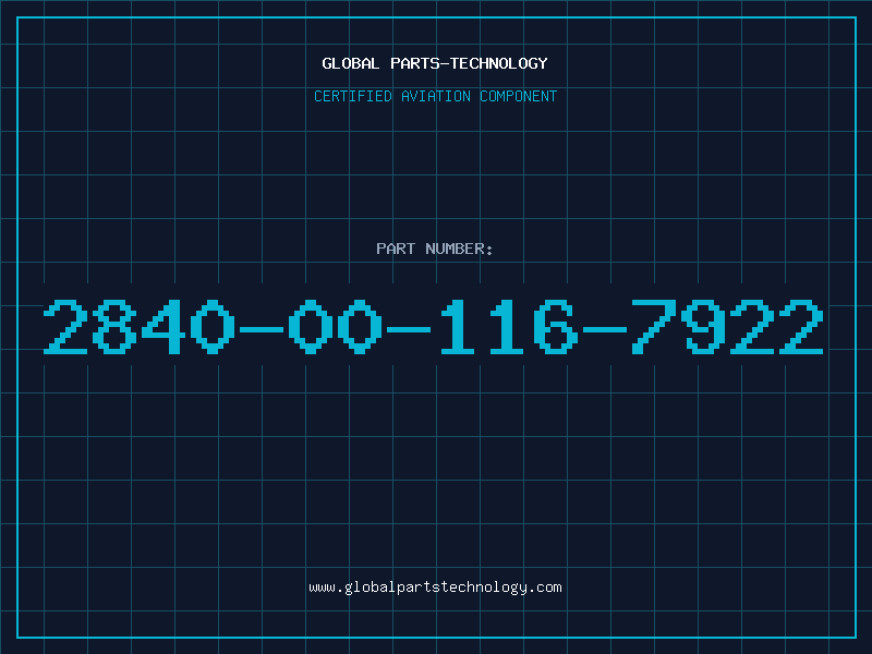 Aviation Part 2840-00-116-7922