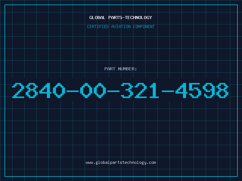 Aviation Part 2840-00-321-4598