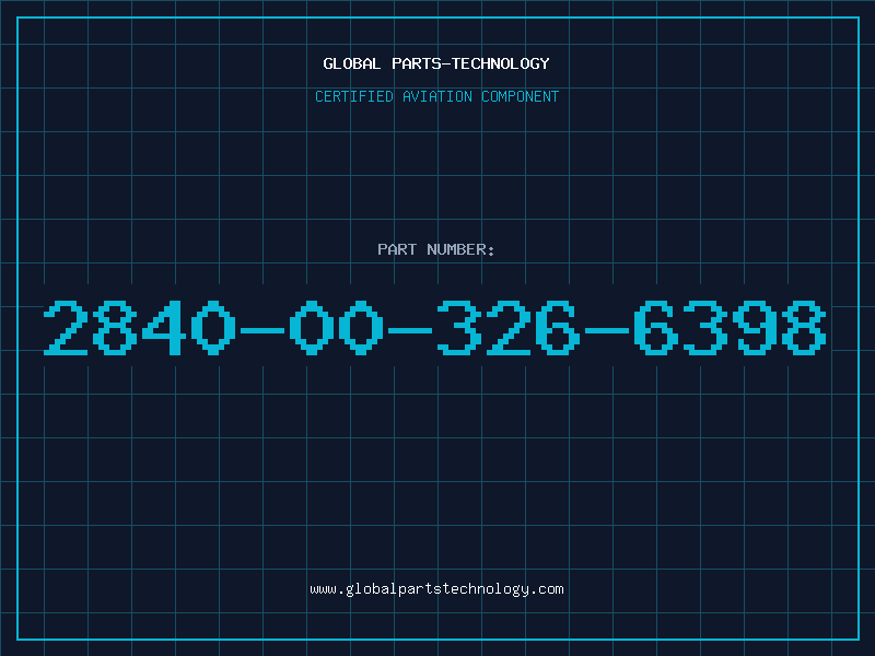 Aviation Part 2840-00-326-6398