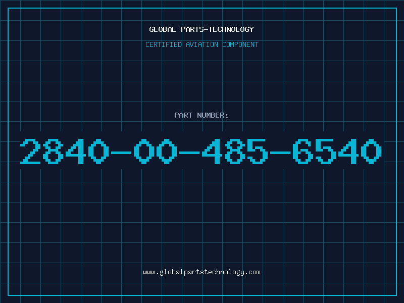 Aviation Part 2840-00-485-6540