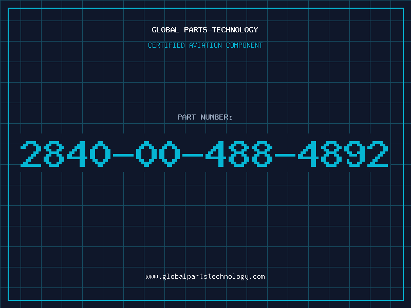 Aviation Part 2840-00-488-4892