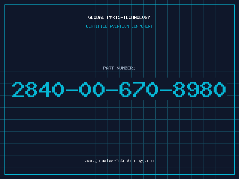 Aviation Part 2840-00-670-8980