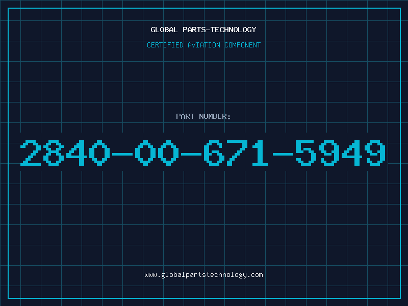 Aviation Part 2840-00-671-5949