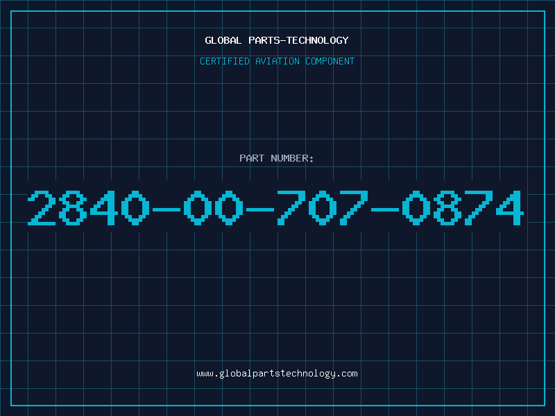 Aviation Part 2840-00-707-0874