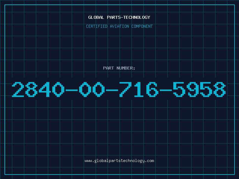 Aviation Part 2840-00-716-5958