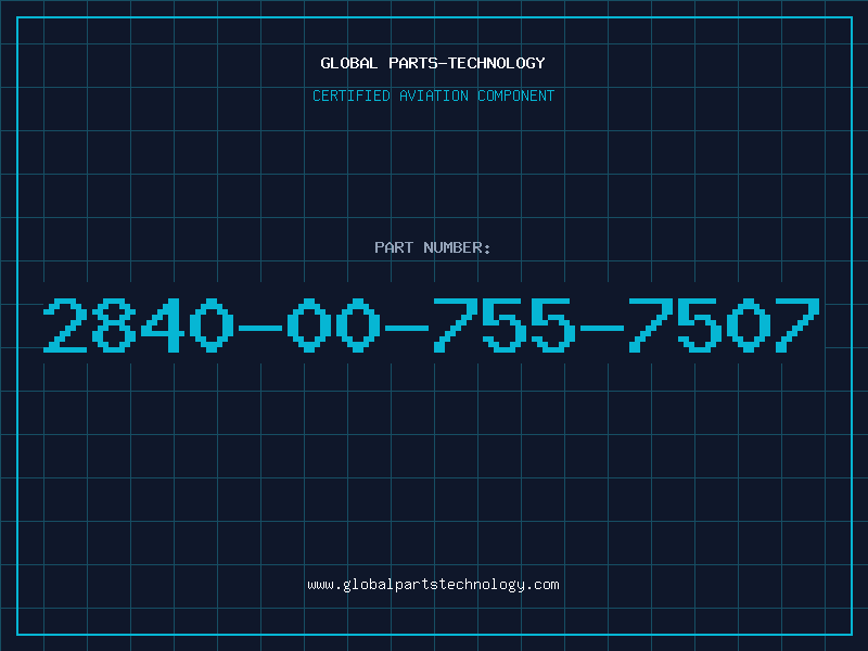 Aviation Part 2840-00-755-7507