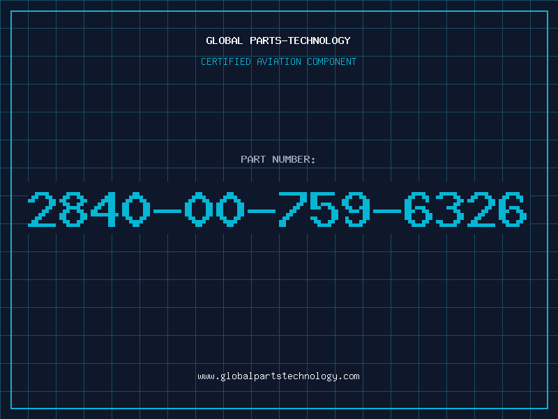Aviation Part 2840-00-759-6326