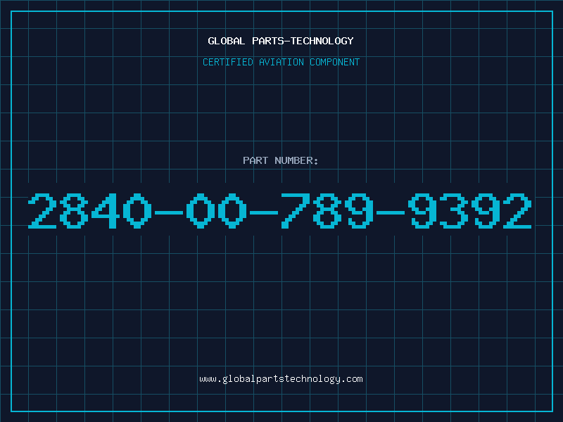 Aviation Part 2840-00-789-9392