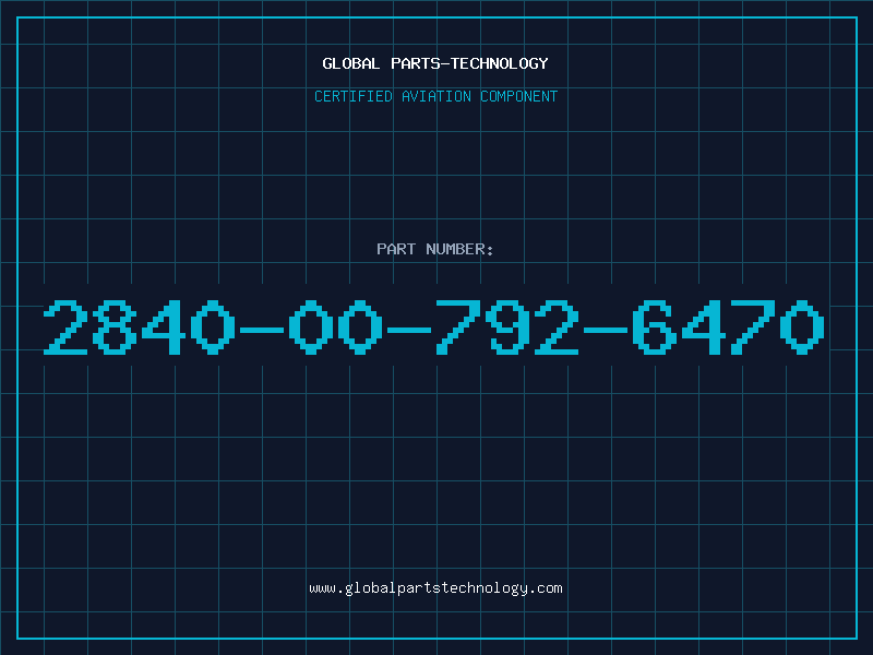 Aviation Part 2840-00-792-6470