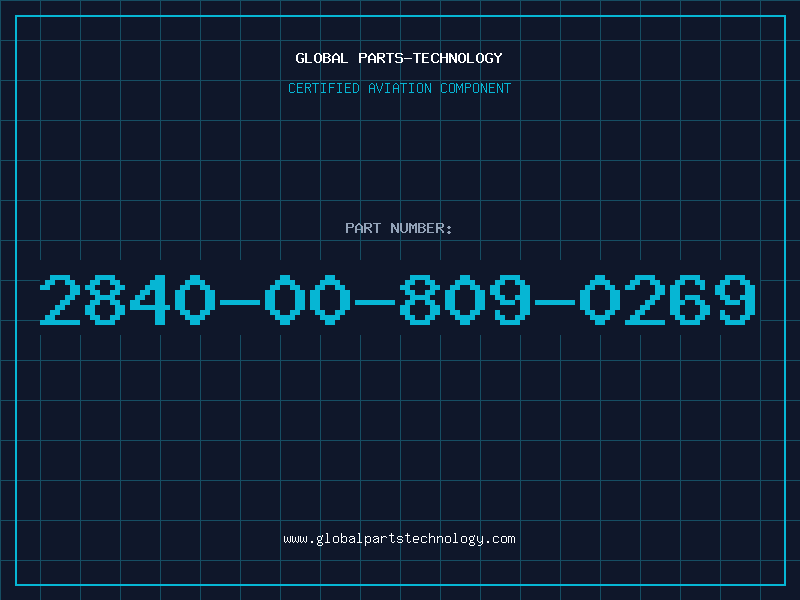 Aviation Part 2840-00-809-0269