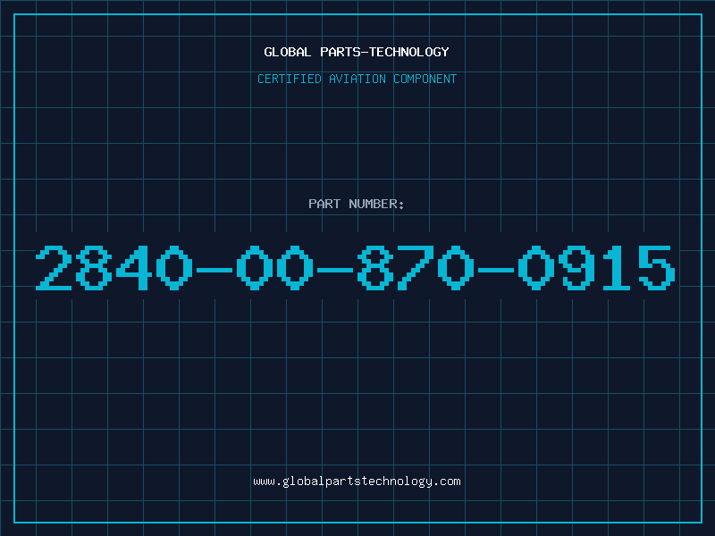 Aviation Part 2840-00-870-0915