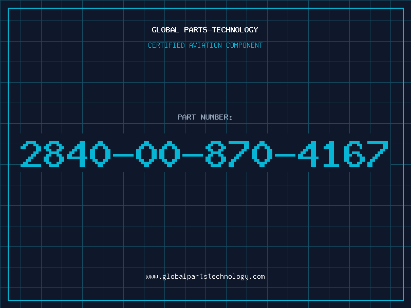 Aviation Part 2840-00-870-4167