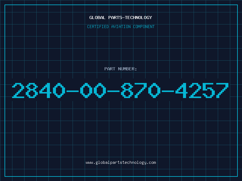 Aviation Part 2840-00-870-4257