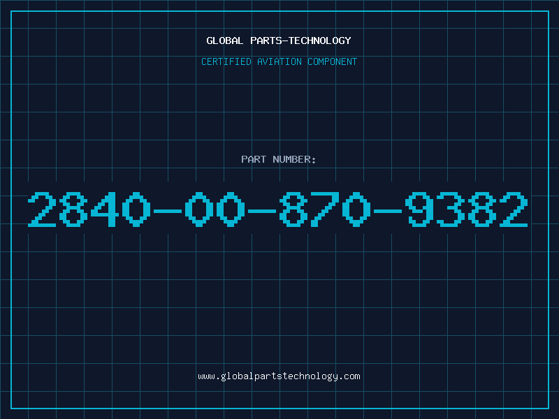 Aviation Part 2840-00-870-9382