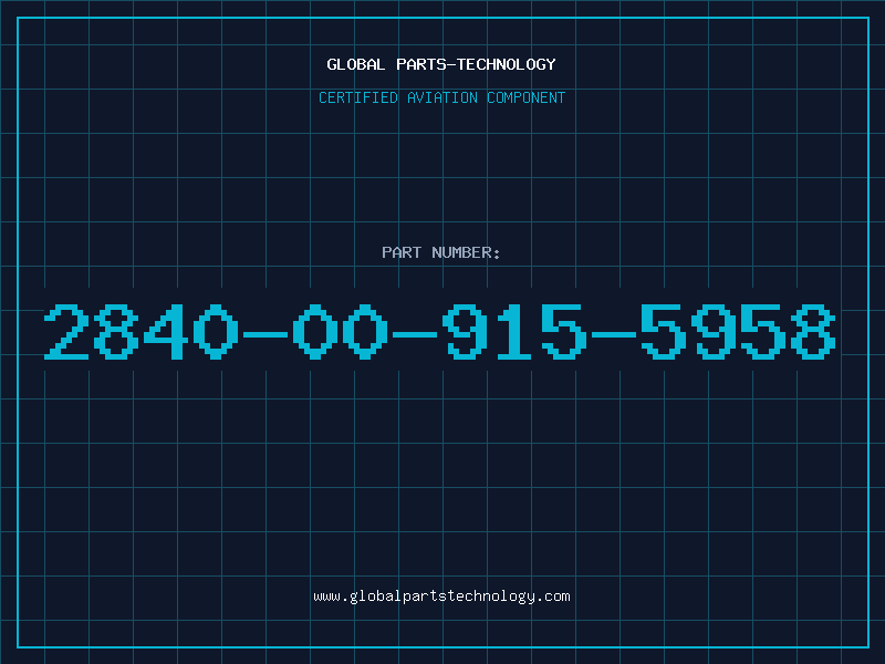Aviation Part 2840-00-915-5958