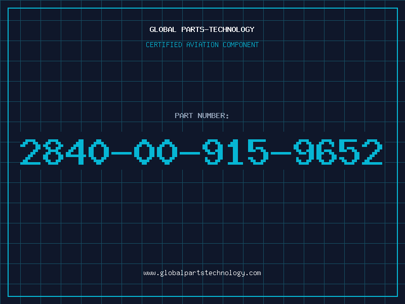 Aviation Part 2840-00-915-9652