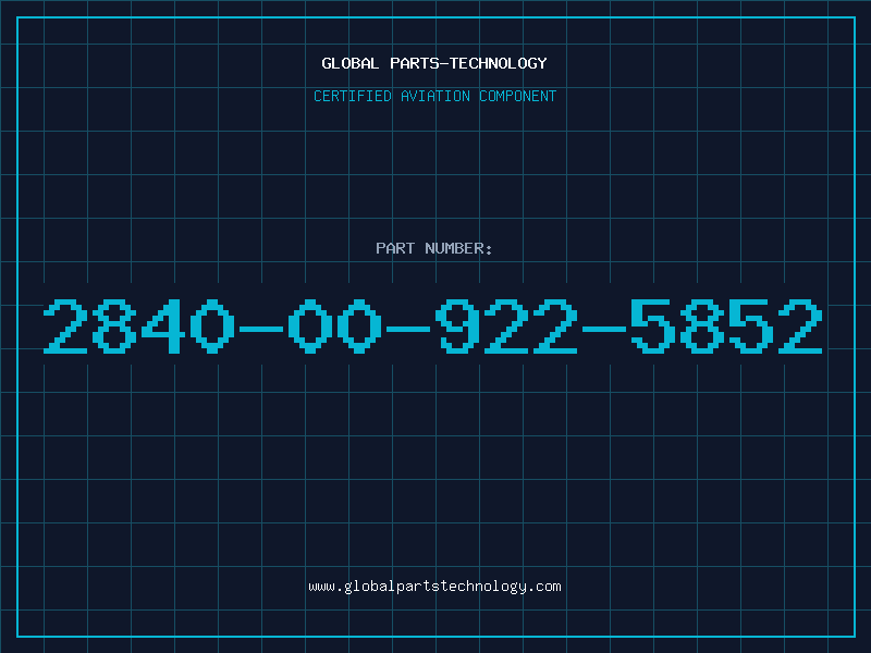 Aviation Part 2840-00-922-5852