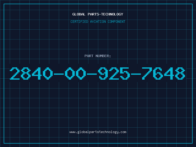 Aviation Part 2840-00-925-7648