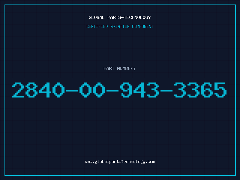 Aviation Part 2840-00-943-3365
