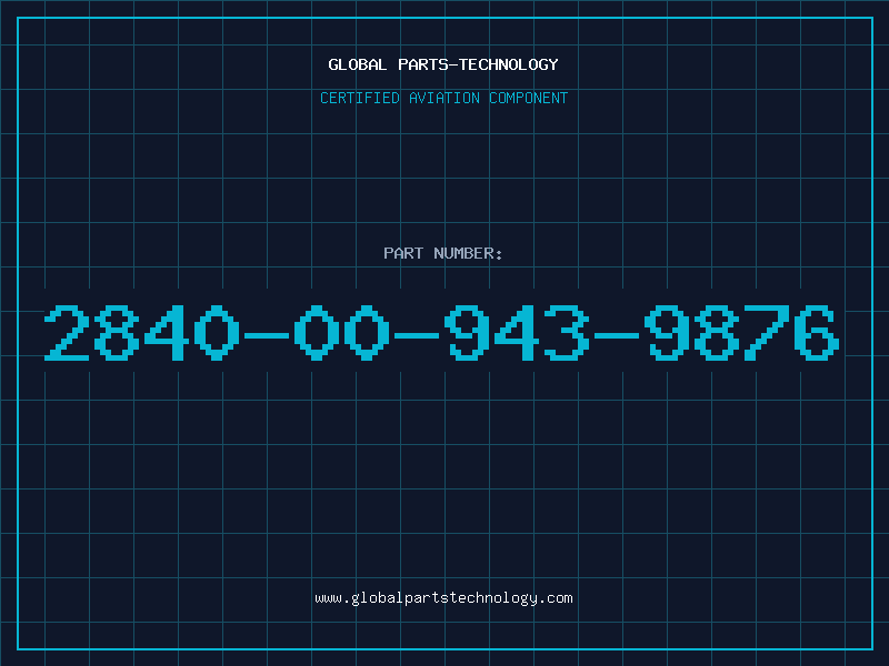 Aviation Part 2840-00-943-9876