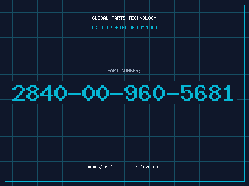 Aviation Part 2840-00-960-5681