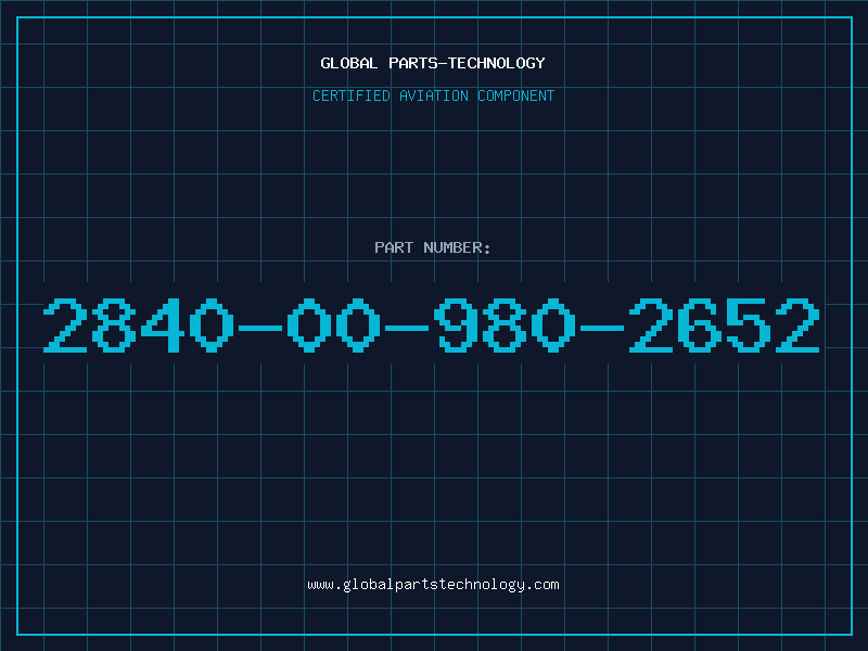 Aviation Part 2840-00-980-2652