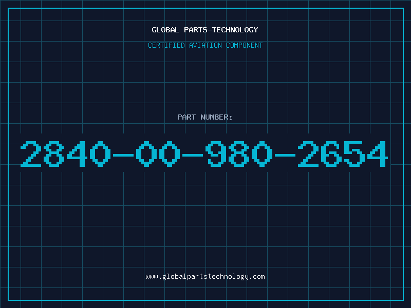 Aviation Part 2840-00-980-2654