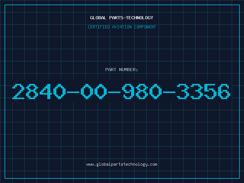 Aviation Part 2840-00-980-3356