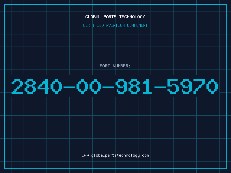Aviation Part 2840-00-981-5970