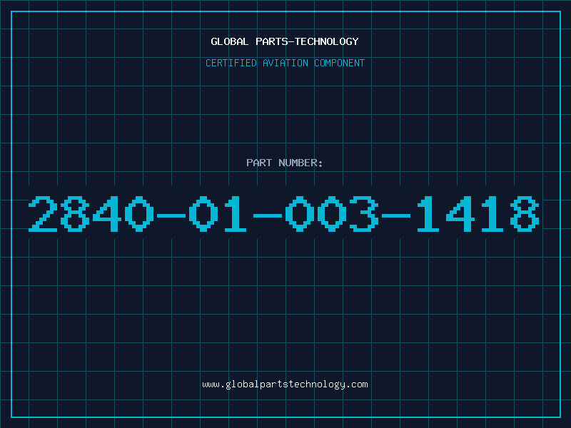Aviation Part 2840-01-003-1418
