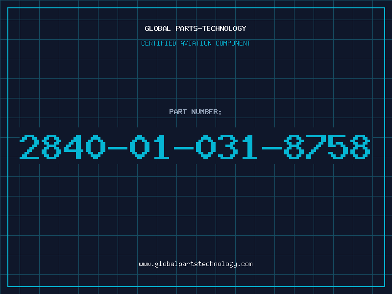 Aviation Part 2840-01-031-8758