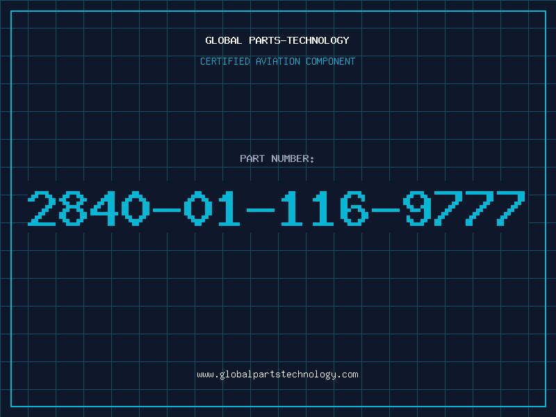 Aviation Part 2840-01-116-9777