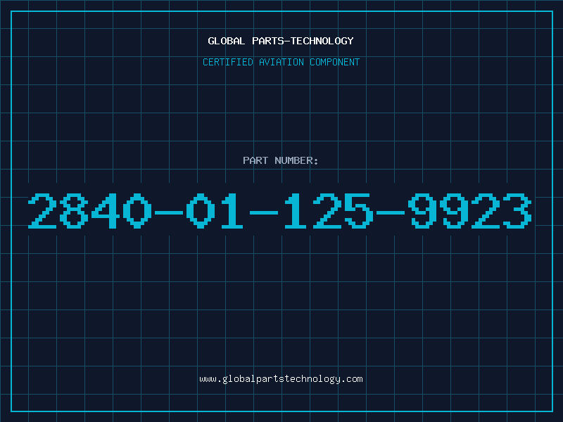 Aviation Part 2840-01-125-9923