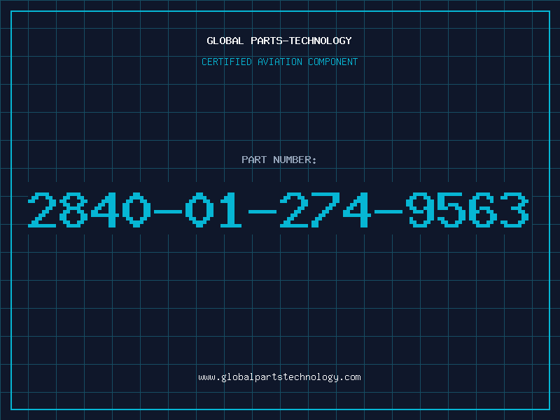 Aviation Part 2840-01-274-9563