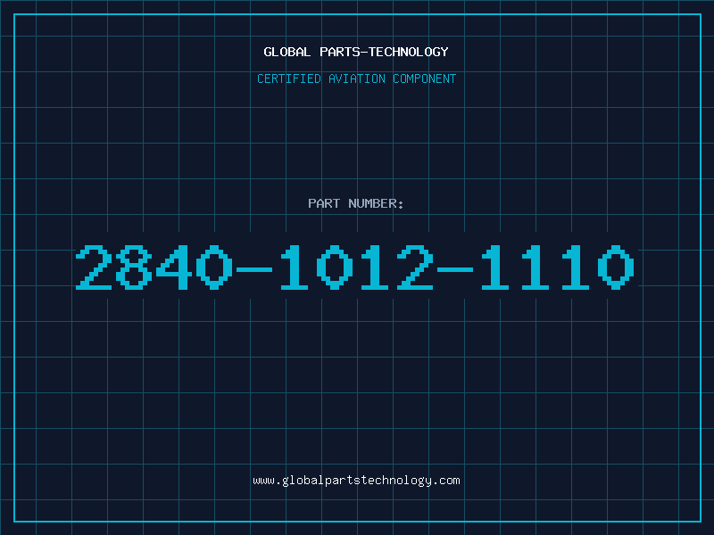 Aviation Part 2840-1012-1110