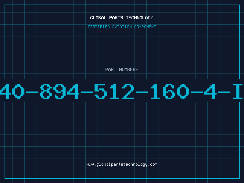 Aviation Part 2840-894-512-160-4-I74