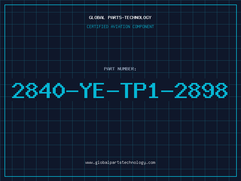 Aviation Part 2840-YE-TP1-2898