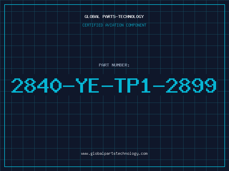 Aviation Part 2840-YE-TP1-2899
