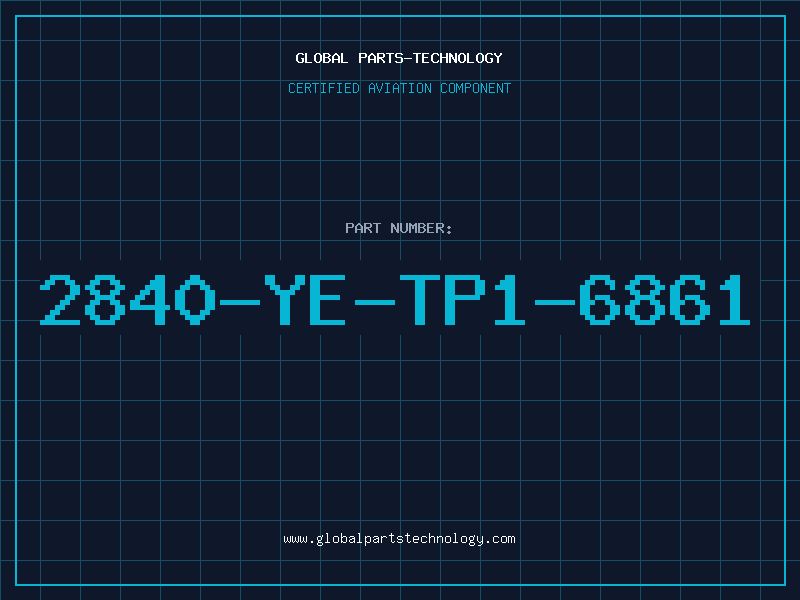 Aviation Part 2840-YE-TP1-6861