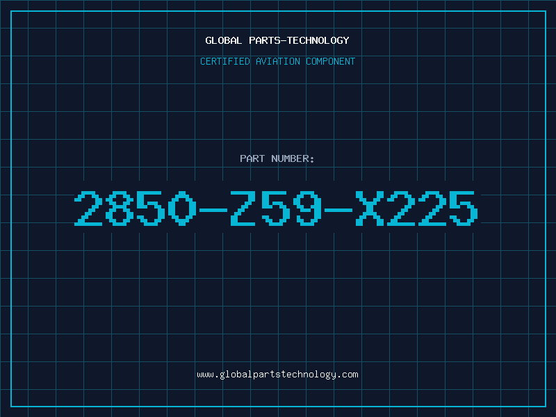 Aviation Part 2850-Z59-X225