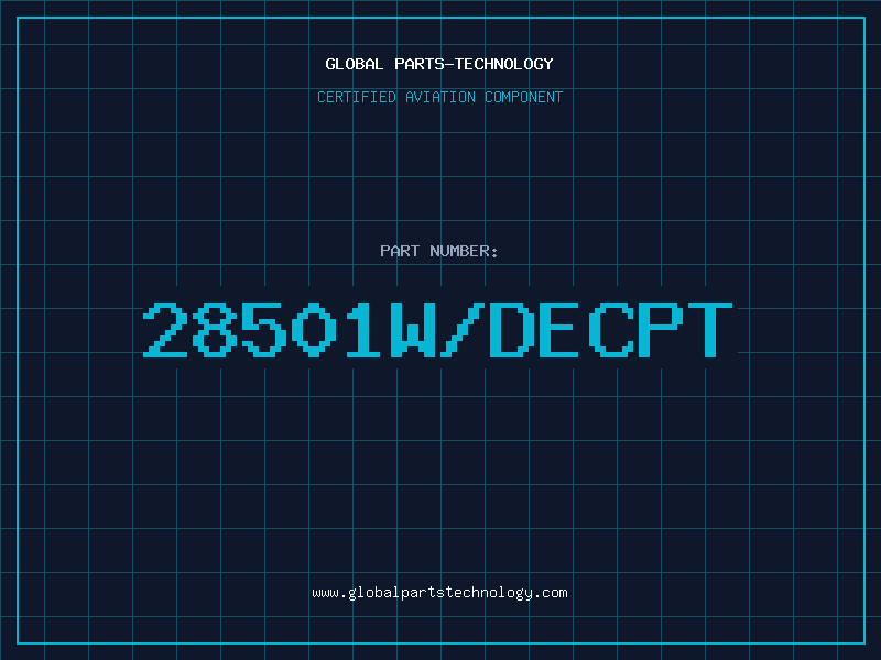 Aviation Part 28501W/DECPT