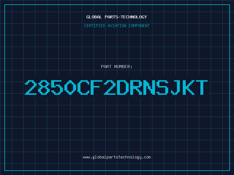 Aviation Part 2850CF2DRNSJKT