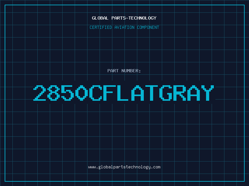Aviation Part 2850CFLATGRAY
