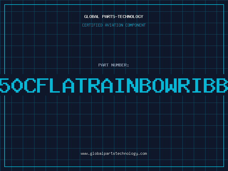 Aviation Part 2850CFLATRAINBOWRIBBON