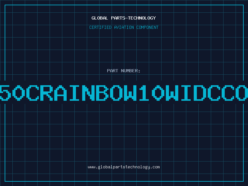 Aviation Part 2850CRAINBOW10WIDCCONN