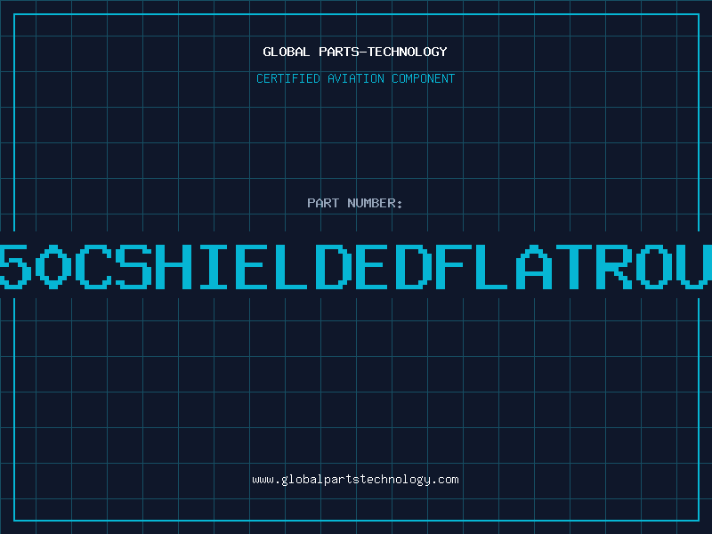 Aviation Part 2850CSHIELDEDFLATROUND